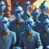 Blue Martians